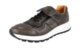 Prada Men's 4E3389 CZH F0VVV Leather Sneaker