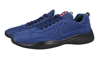 Prada Men's Blue Americas Cup Sneaker 4E3390