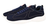Prada Men's Blue Americas Cup Sneaker 4E3390