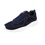 Prada Men's Blue Americas Cup Sneaker 4E3390