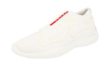 Prada Men's 4E3392 3KPL F0009 Textile Sneaker