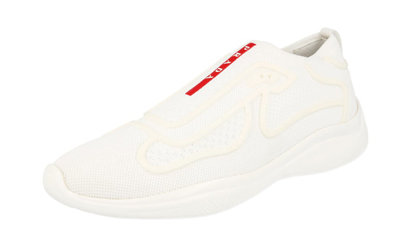 Prada Men's 4E3392 3KPL F0009 Textile Sneaker