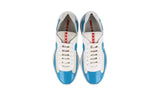 Prada Men's Turquoise Leather Americas Cup Sneaker 4E3400