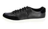 Prada Men's Black Leather Sneaker 4E3404