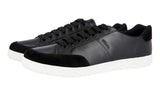 Prada Men's Black Leather Sneaker 4E3404