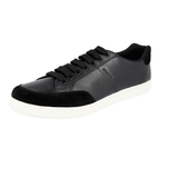 Prada Men's Black Leather Sneaker 4E3404