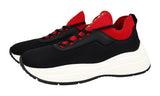 Prada Men's Black Neoprene Americas Cup Chunky Sneaker 4E3406