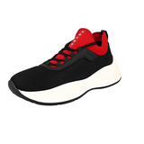 Prada Men's Black Neoprene Americas Cup Chunky Sneaker 4E3406