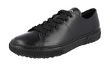 Prada Men's 4E3428 3O9U F0002 Leather Sneaker