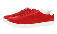 Prada Men's Red Leather Sneaker 4E3431