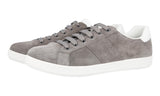 Prada Men's Grey Leather Sneaker 4E3431