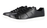 Prada Men's Black Leather Sneaker 4E3431