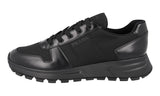 Prada Men's Black Leather Prax01 Sneaker 4E3432