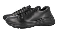 Prada Men's Black Leather Sneaker 4E3457