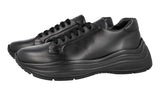 Prada Men's Black Leather Chunky Bold Platform Sneaker 4E3457