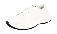 Prada Men's 4E3457 P39 F0009 Brushed Spazzolato Leather Sneaker