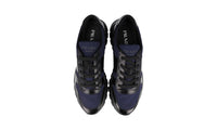 Prada Men's Black Leather Prax01 Sneaker 4E3463