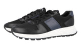 Prada Men's Black Leather Nylon Prax Sneaker 4E3463