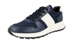 Prada Men's 4E3463 3L1K F0Q8A Leather Sneaker