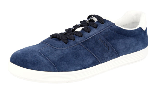 Prada Men's 4E3466 1O2Q F073A Leather Sneaker