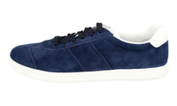 Prada Men's Blue Leather Sneaker 4E3466