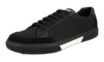 Prada Men's 4E3467 3OF1 F0002 Leather Sneaker