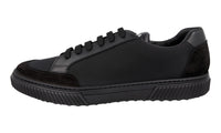 Prada Men's Black Leather Stratus Sneaker 4E3467