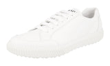 Prada Men's 4E3467 B4L F0009 Brushed Spazzolato Leather Sneaker