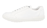 Prada Men's White Brushed Spazzolato Leather Stratus Sneaker 4E3467