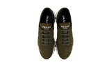 Prada Men's Green Leather Prax01 Sneaker 4E3476