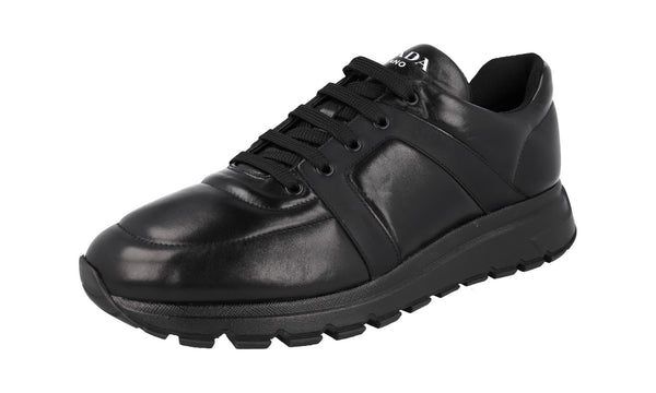Prada Men's 4E3481 3O5A F0002 Leather Sneaker