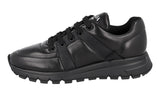 Prada Men's Black Leather Prax01 Sneaker 4E3481