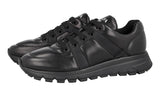 Prada Men's Black Leather Prax01 Sneaker 4E3481