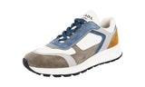 Prada Men's 4E3482 OZ6 F0I17 Leather Sneaker