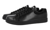 Prada Men's Black Leather Downtown Sneaker 4E3484