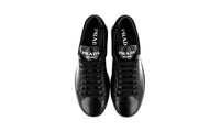 Prada Men's Black Leather District Avenue Sneaker 4E3484