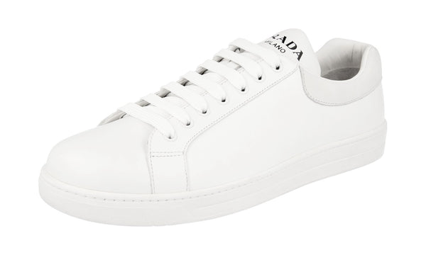 Prada Men's 4E3484 2ODV F0009 Leather Sneaker