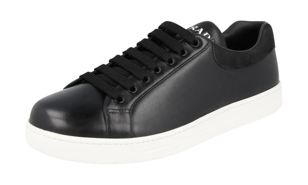 Prada Men's 4E3484 2ODV F0967 Leather Sneaker