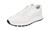 Prada Men's 4E3487 3OA2 F0009 Leather Sneaker