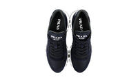 Prada Men's Blue Leather Prax01 Sneaker 4E3487