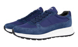 Prada Men's Blue Leather Sneaker 4E3487