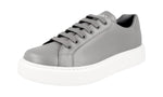 Prada Men's 4E3489 B4L F0276 Brushed Spazzolato Leather Sneaker