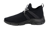 Prada Men's Black Polarius Sock Slip-on Sneaker 4E3492