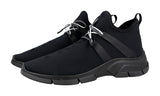 Prada Men's Black Polarius Sock Slip-on Sneaker 4E3492