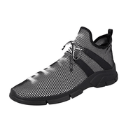 Prada Men's Black Polarius Sock Sneaker 4E3492
