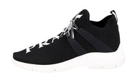 Prada Men's Black Polarius Sock Knit Sneaker 4E3492