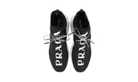 Prada Men's Black Polarius Sock Knit Sneaker 4E3492