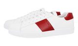 Prada Men's White Leather Sneaker 4E3498