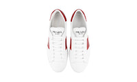 Prada Men's White Leather Sneaker 4E3498