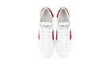 Prada Men's White Leather Sneaker 4E3498